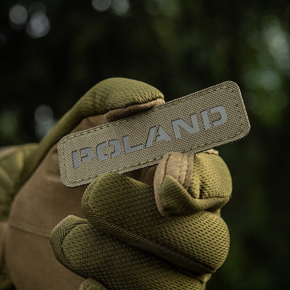 Patch Poland 25x80 Laser Cut