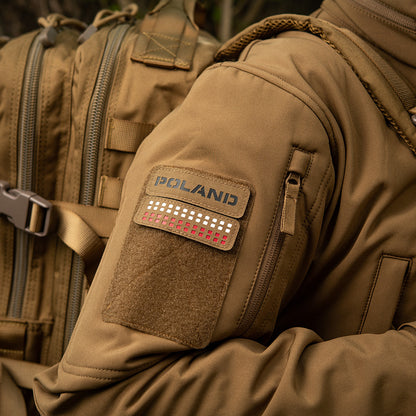 Patch Poland 25x80 Laser Cut