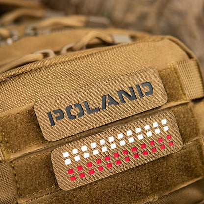 Patch Poland 25x80 Laser Cut