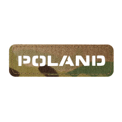 Patch Poland end-to-end 25x80 Laser Cut