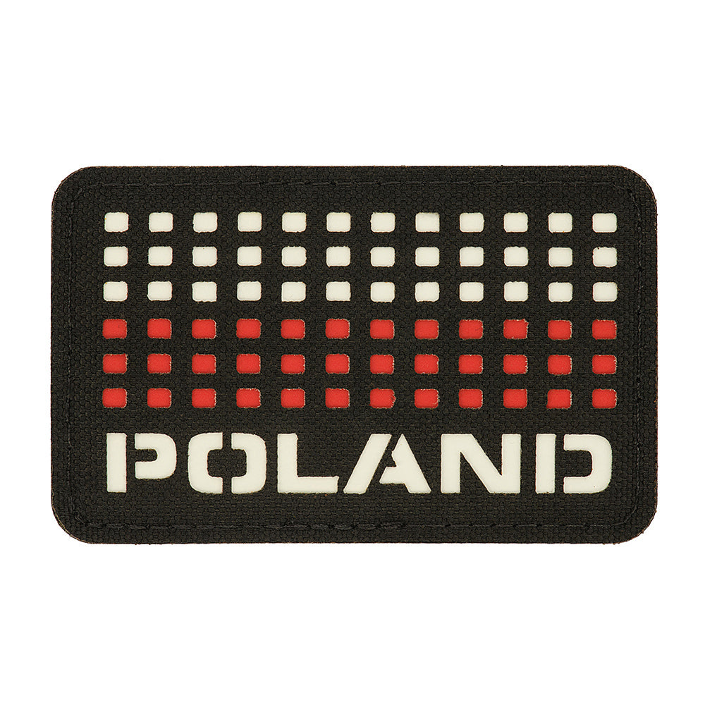 Patch Poland (with flag) 50x80 Laser Cut