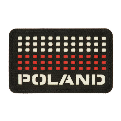 Patch Poland (with flag) 50x80 Laser Cut
