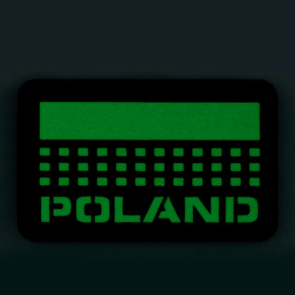 Patch Poland (with flag) 50x80 Laser Cut