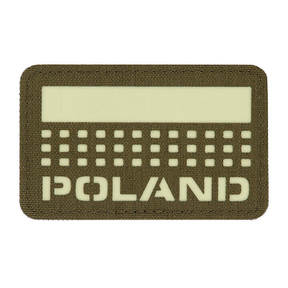Patch Poland (with flag) 50x80 Laser Cut