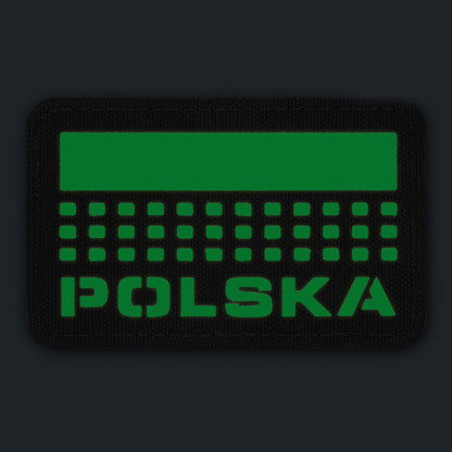 Patch Polska (with flag) 50x80 Laser Cut