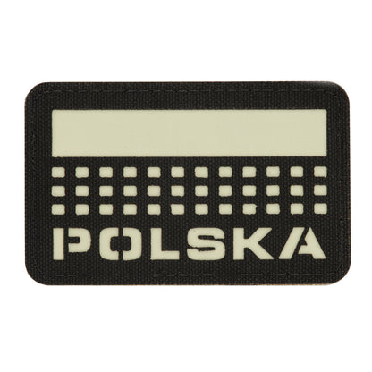 Patch Polska (with flag) 50x80 Laser Cut