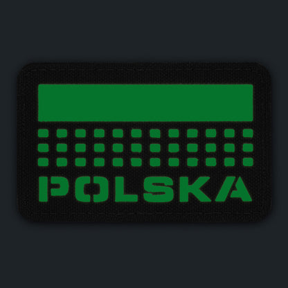Patch Polska (with flag) 50x80 Laser Cut