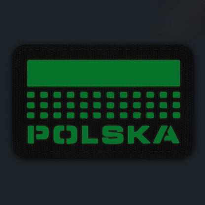 Patch Polska (with flag) 50x80 Laser Cut