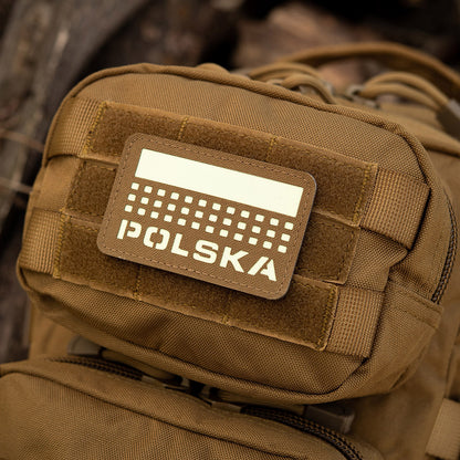 Patch Polska (with flag) 50x80 Laser Cut