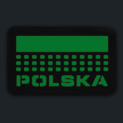 Patch Polska (with flag) 50x80 Laser Cut