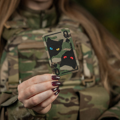 Patch Queen of spades