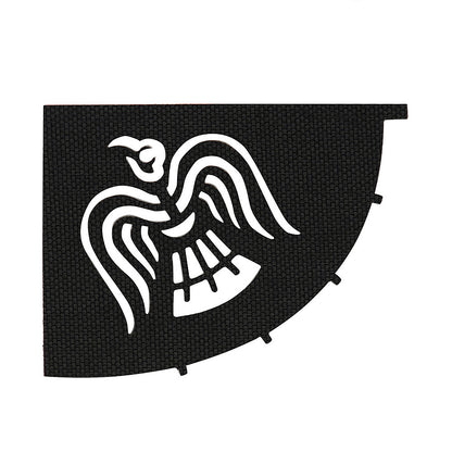 Patch Raven Flag Cutout Laser Cut