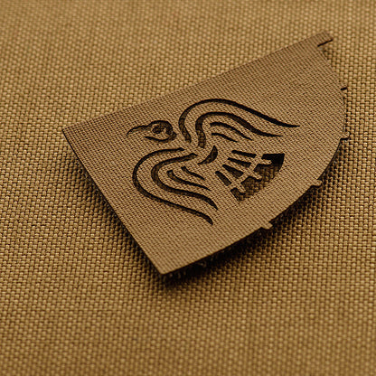 Patch Raven Flag Cutout Laser Cut
