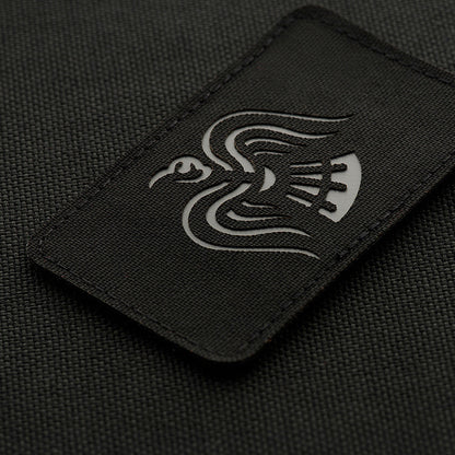 Patch Raven Flag Laser Cut