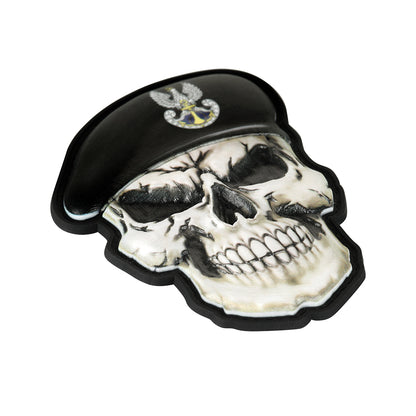 Patch skull in beret Poland (PMW)