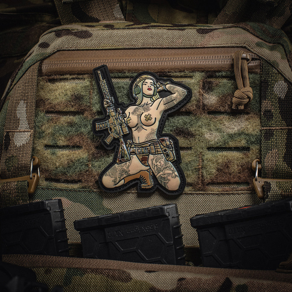 Patch Tactical Gir l# 1 Skandinavik PVC
