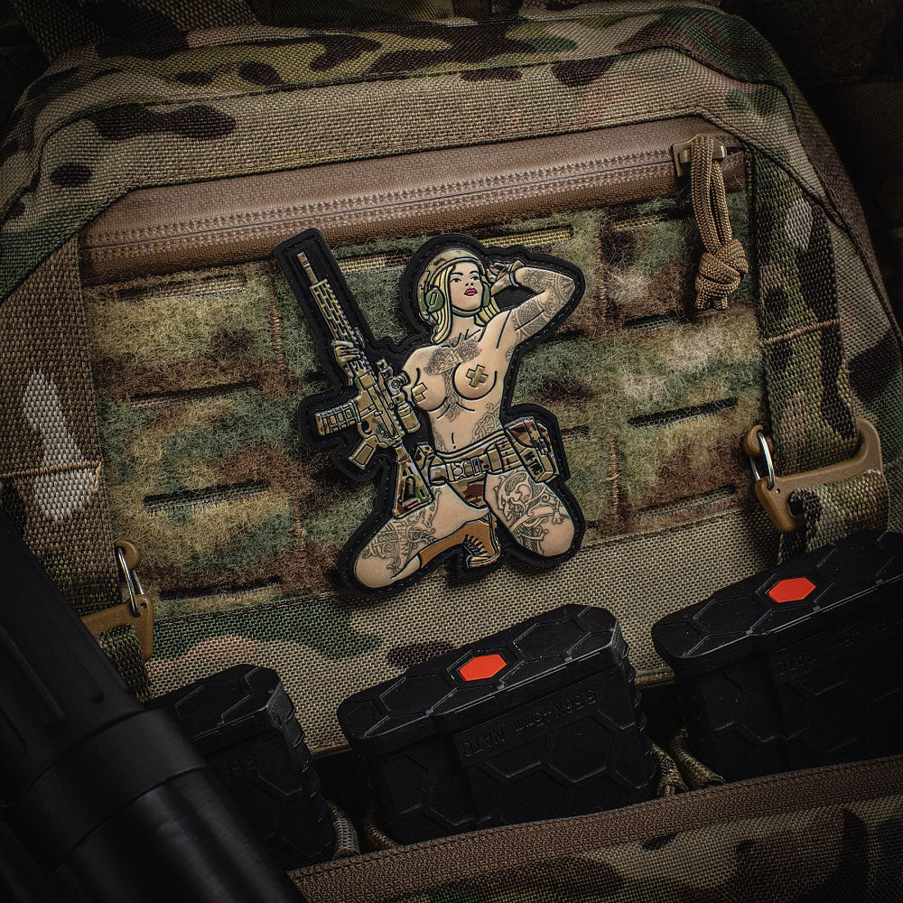 Patch Tactical Gir l# 1 Skandinavik PVC