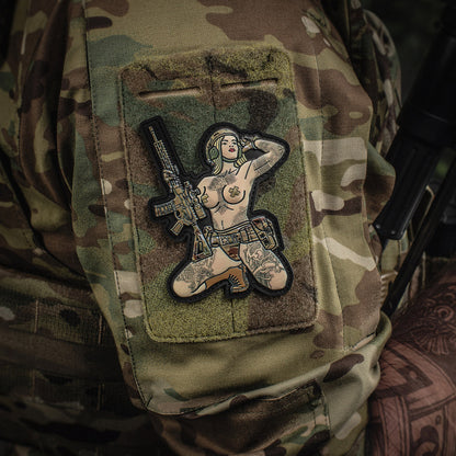 Patch Tactical Gir l# 1 Skandinavik PVC