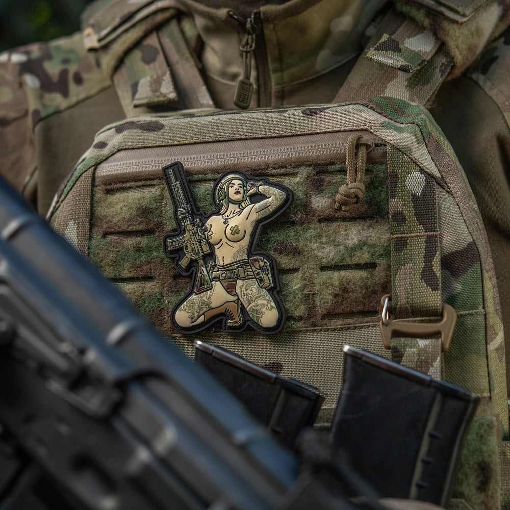 Patch Tactical Girl #1 Skandinavik with Mjollnir PVC
