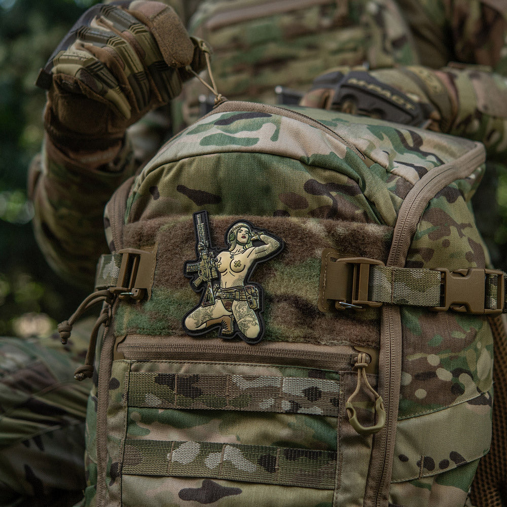 Patch Tactical Girl #1 Skandinavik with Mjollnir PVC