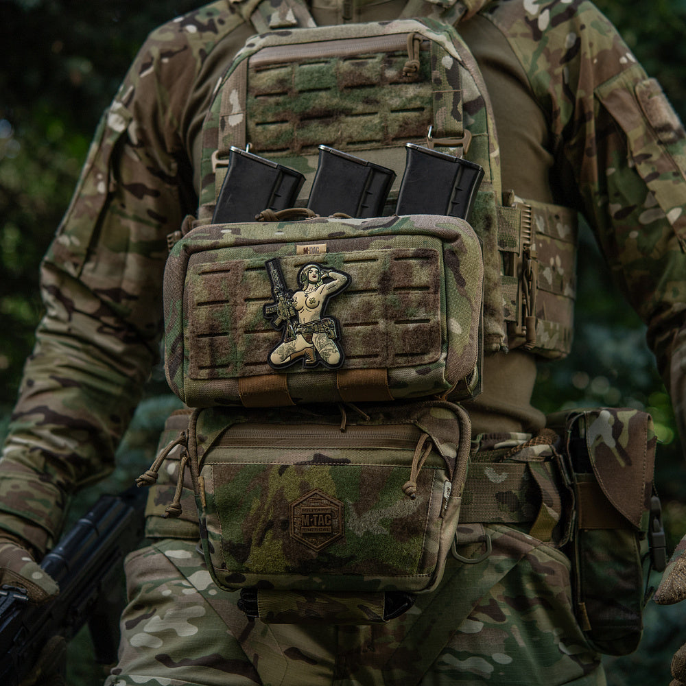 Patch Tactical Girl #1 Skandinavik with Mjollnir PVC