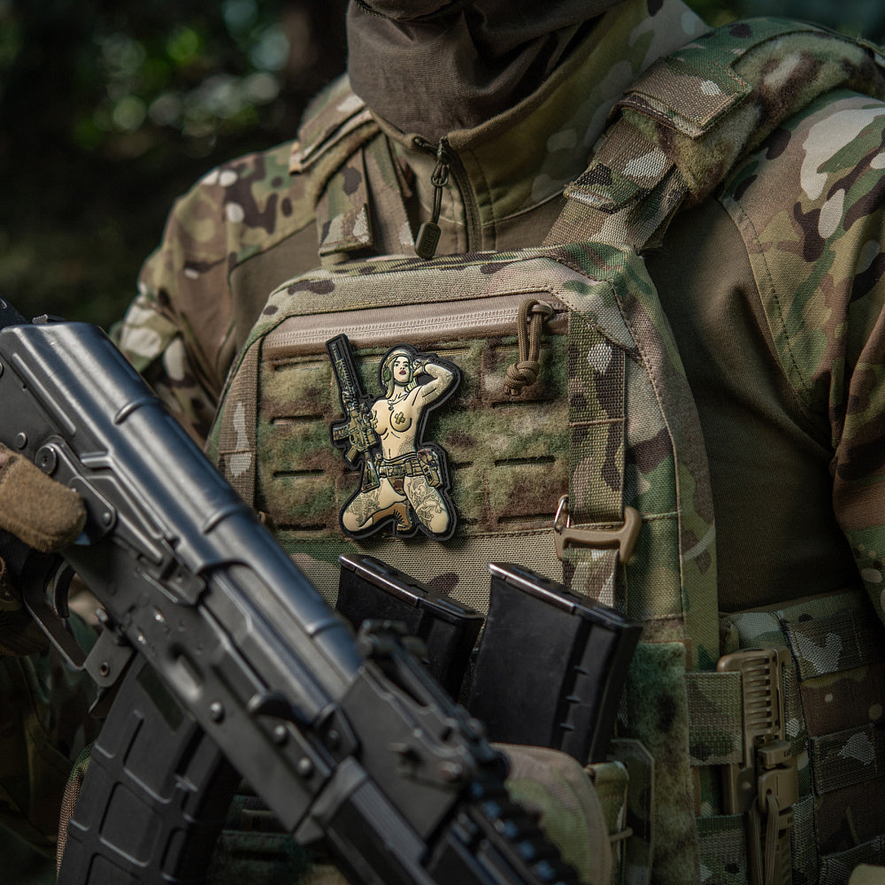 Patch Tactical Girl #1 Skandinavik with Mjollnir PVC