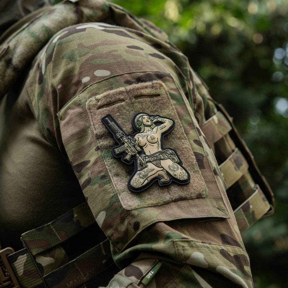 Patch Tactical Girl #1 Trysub PVC