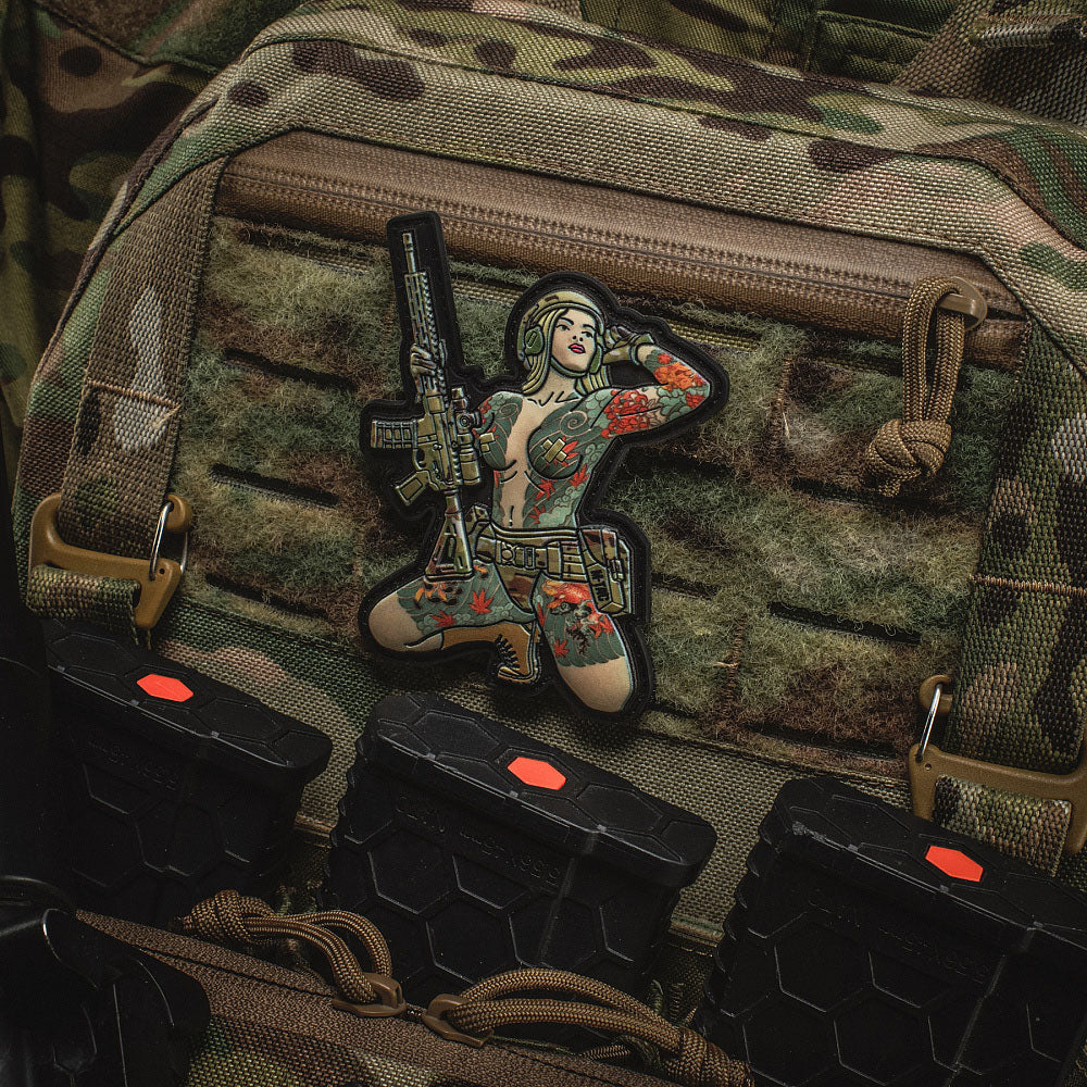 Patch Tactical Girl # 1 Yakuza PVC