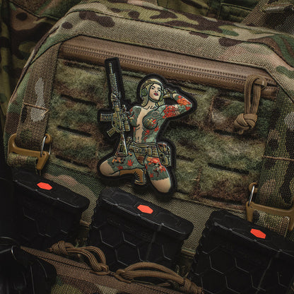 Patch Tactical Girl # 1 Yakuza PVC