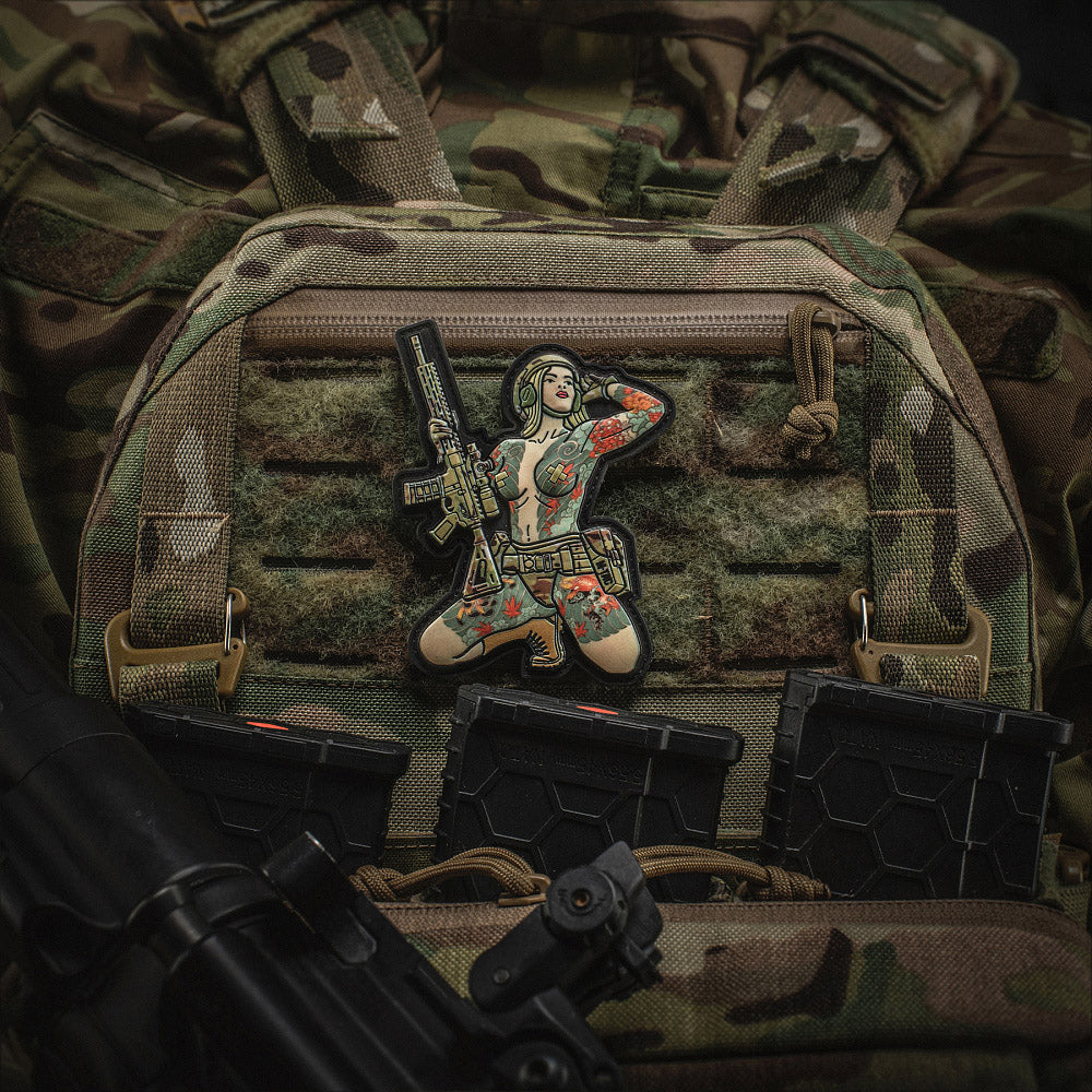 Patch Tactical Girl # 1 Yakuza PVC