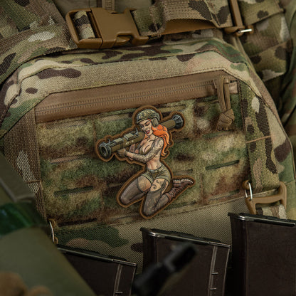 Patch Tactical girl #10 PVC Skandinavik