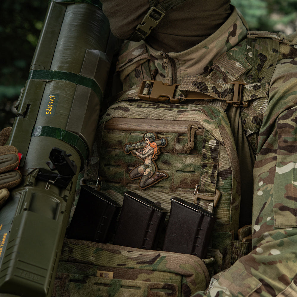 Patch Tactical girl #10 PVC Skandinavik
