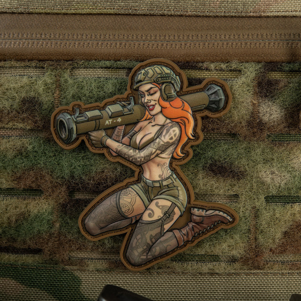 Patch Tactical girl #10 PVC Skandinavik