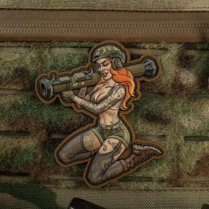 Patch Tactical girl #10 PVC Skandinavik