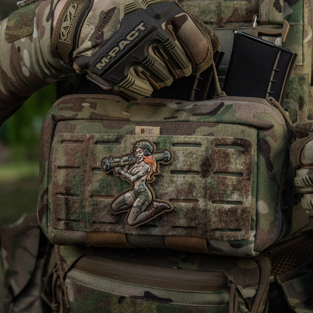Patch Tactical girl #10 PVC Tattoo