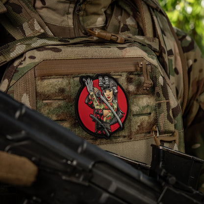 Patch Tactical girl #3 Watterfall