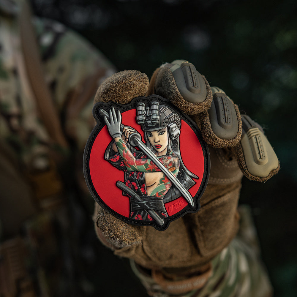 Patch Tactical girl #3 Watterfall PVC