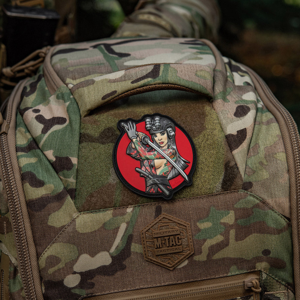 Patch Tactical girl #3 Watterfall PVC