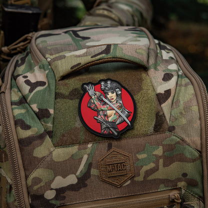 Patch Tactical girl #3 Watterfall PVC
