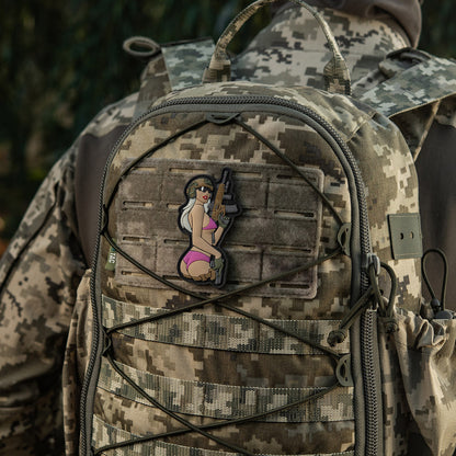 Patch Tactical Girl #4 PVC