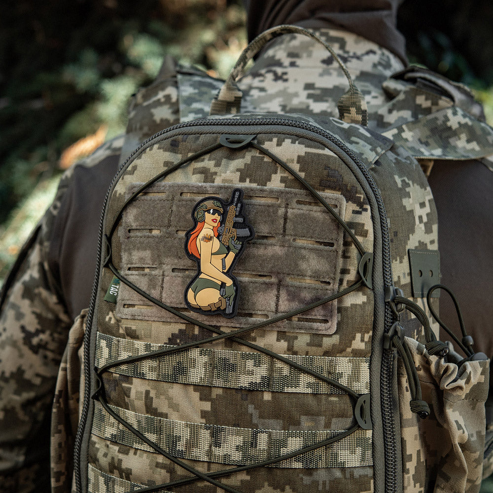Patch Tactical Girl #4 PVC
