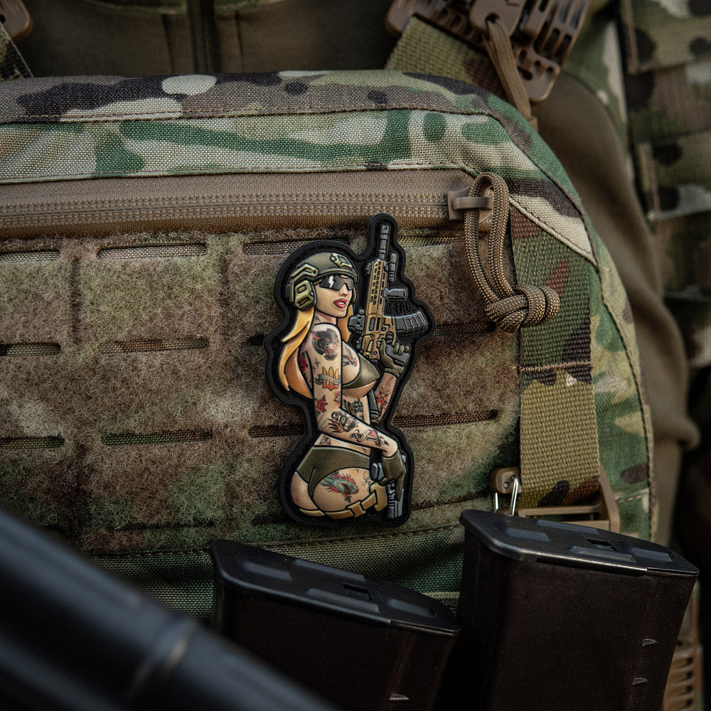Patch Tactical Girl #4 PVC
