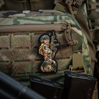 Patch Tactical Girl #4 PVC