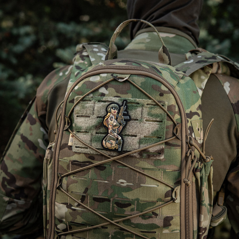 Patch Tactical Girl #4 PVC