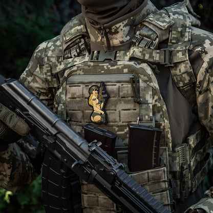 Patch Tactical Girl #4 PVC