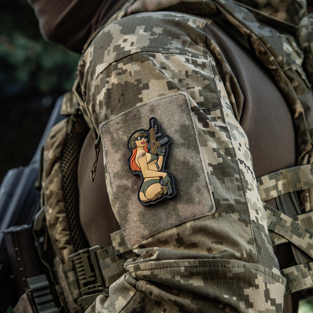 Patch Tactical Girl #4 PVC