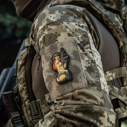 Patch Tactical Girl #4 PVC