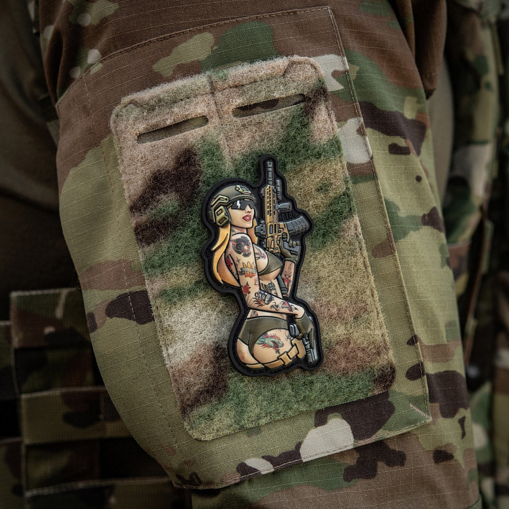 Patch Tactical Girl #4 PVC