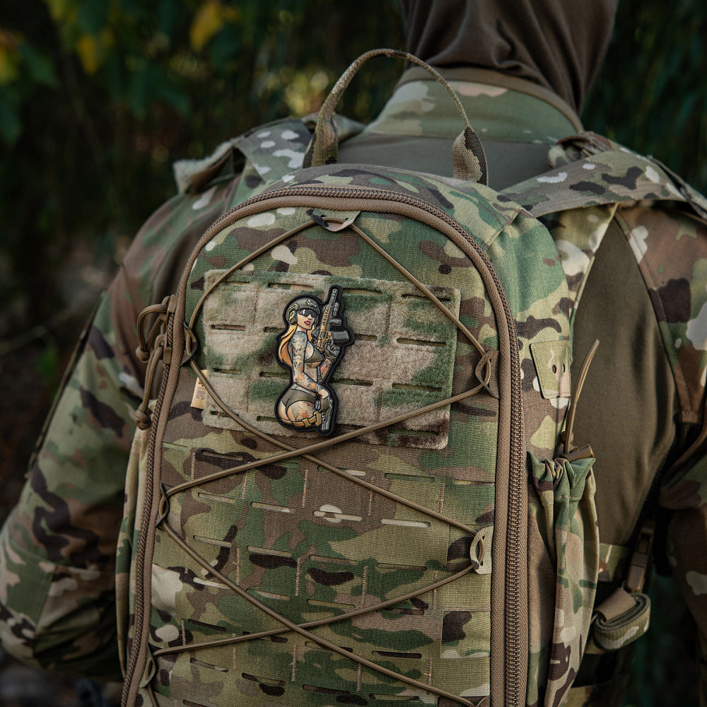 Patch Tactical Girl #4 PVC