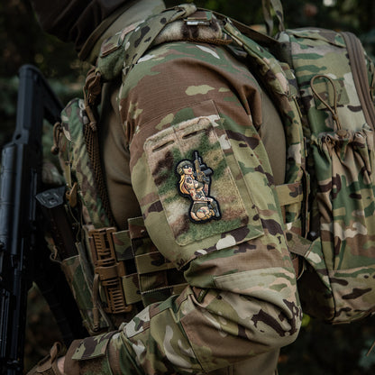 Patch Tactical Girl #4 PVC